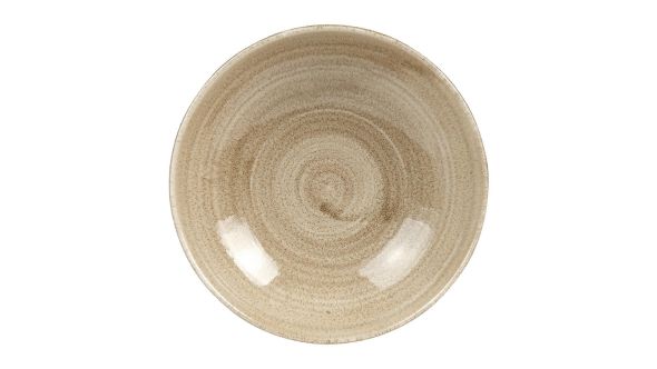 Churchill Stonecast Patina Antique Coupe Bowls Taupe 182mm (12 Pack) PAATEVB71