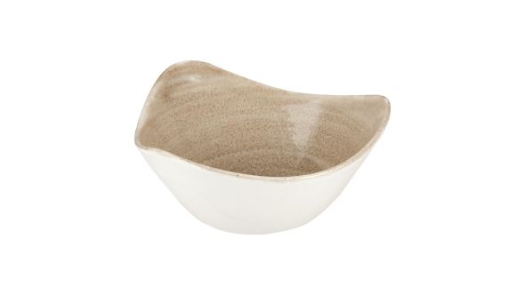 Churchill Stonecast Patina Antique Triangle Bowls Taupe 153mm (12 Pack) PAATTRB61
