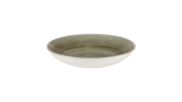 Churchill Stonecast Patina Antique Round Coupe Bowls Green 248mm (12 Pack) PABGEVB91