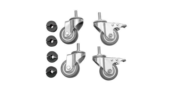Vogue Castors for Vogue Stainless Steel Tables (4 pack)