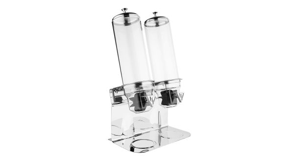 Olympia Cereal Dispenser Double 2x 4Ltr CEDS42(SAN)