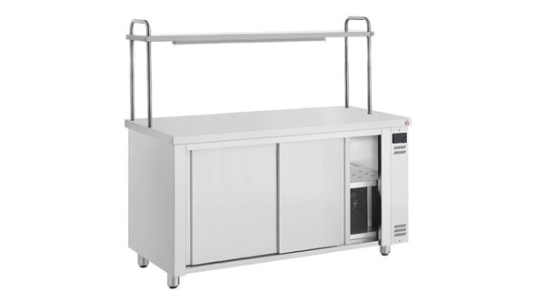 Inomak HCPW-SHG19 1900mm Hot Cupboard With Single Heated Gantry