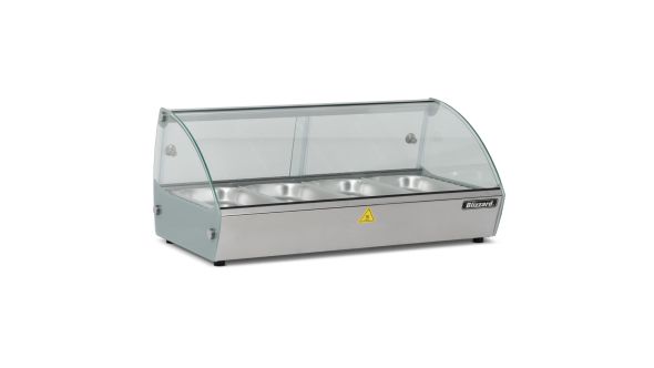 Blizzard HDC1 Curved Counter Top Heated Merchandiser