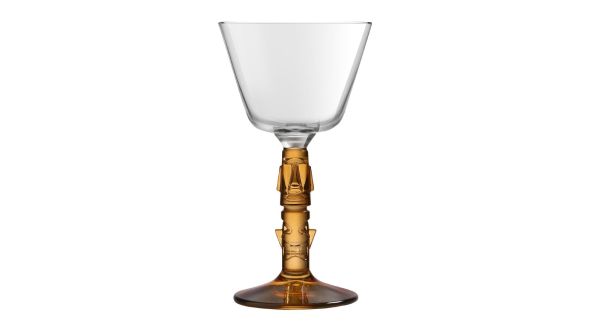 Onis Tiki Mai Tai Glasses with Amber Stem 200ml (6 Pack) 77-00-290
