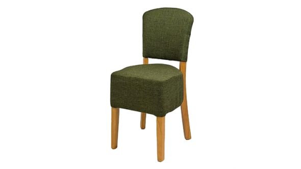 Everyday Hanoi Dining Chairs In Soft Oak with Shetland Forest Seatpad (2 Pack) HP771