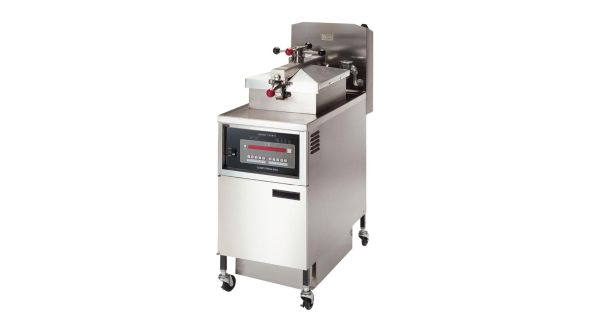 Henny Penny 4 Head Gas Pressure Fryer HP8000GSS1
