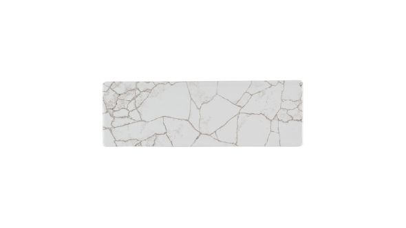 Churchill Studio Prints Kintsugi Agate Grey Oblong Plates 330x110mm (6 Pack) KTAGOF331
