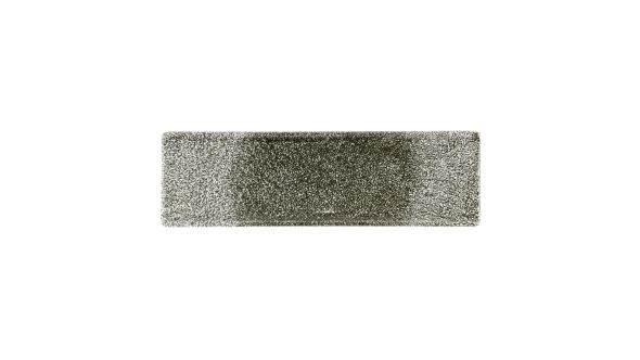 Churchill Raku Quartz Black Oblong Plates 300 x 90mm (6 Pack) RKBQOF301