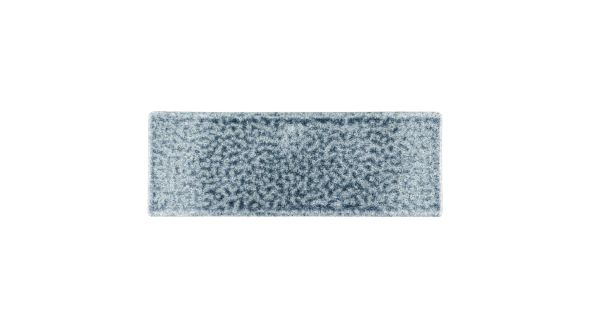 Churchill Raku Topaz Blue Oblong Plates 250 x 90mm (6 Pack) RKTBOF231