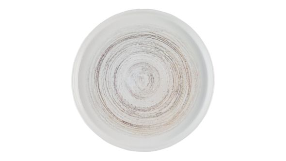 Churchill Elements Dune Walled Plates 210mm (6 Pack) HEDUWP211