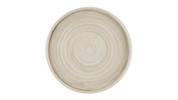 Churchill Stonecast Canvas Natural Walled Plates 280mm (6 Pack) CSNTWP281