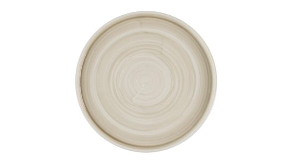 Churchill Stonecast Canvas Natural Walled Plates 260mm (6 Pack) CSNTWP261