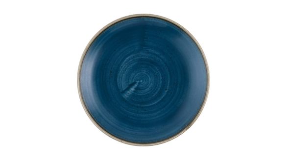 Churchill Stonecast Java Blue Evolve Coupe Plates 165mm (12 Pack) SNTSEVP61