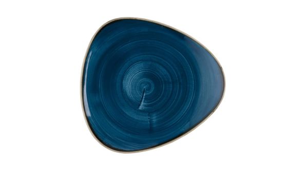 Churchill Stonecast Java Blue Lotus Plates 228mm (12 Pack) SNTSTR9 1