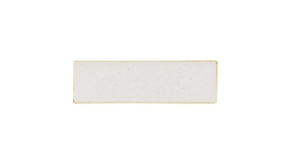 Churchill Stonecast Barley White Oblong Plates 300 x 90mm (6 Pack) SWHSOF301