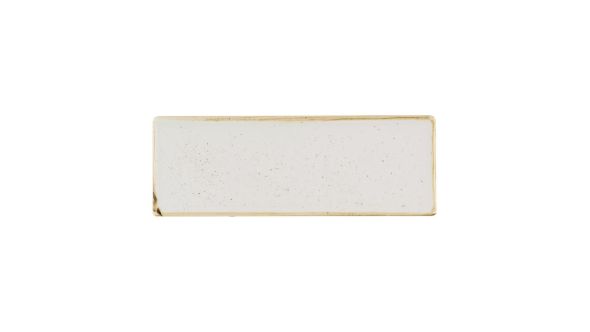 Churchill Stonecast Barley White Oblong Plates 250 x 90mm (6 Pack) SWHSOF231