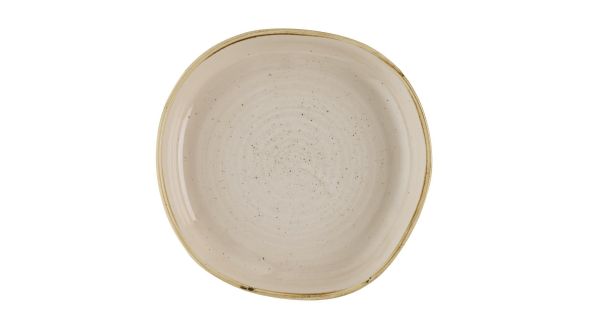 Churchill Stonecast Nutmeg Cream Organic Walled Bowls 232mm (6 Pack) SNMSWOB21