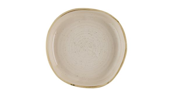 Churchill Stonecast Nutmeg Cream Organic Walled Bowls 197mm (6 Pack) SNMSWOB11