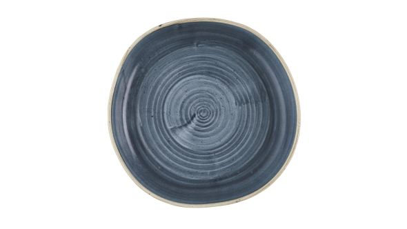 Churchill Stonecast Blueberry Organic Walled Bowls 232mm (6 Pack) SBBSWOB21