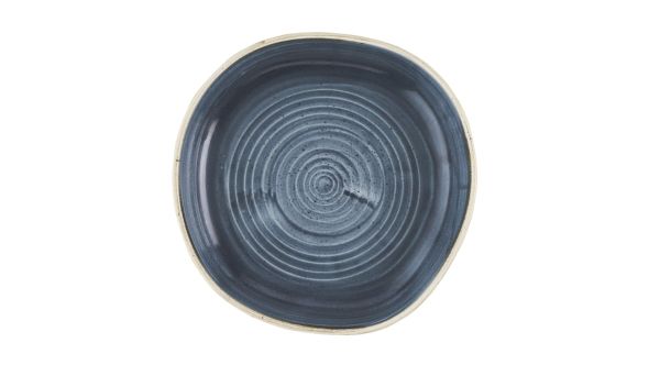 Churchill Stonecast Blueberry Organic Walled Bowls 197mm (6 Pack) SBBSWOB11
