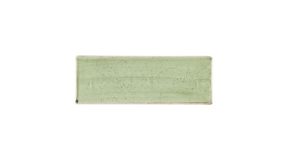 Churchill Stonecast Sage Green Oblong Plates 250 x 90mm (6 Pack) SSASOF231