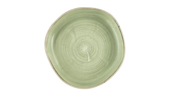 Churchill Stonecast Sage Green Organic Walled Bowls 232mm (6 Pack) SSASWOB21