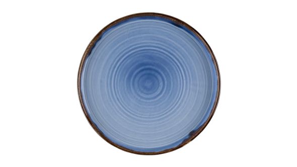 Dudson Harvest Indigo Walled Plates 210mm (6 Pack) HVIDWP211