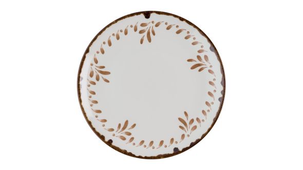 Dudson Harvest Mediterranean Terracotta Coupe Plates 260mm (12 Pack) METEEV101