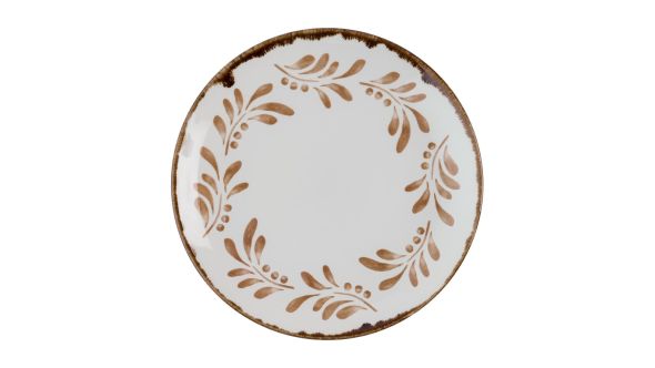 Dudson Harvest Mediterranean Terracotta Coupe Plates 220mm (12 Pack) METEEVP81
