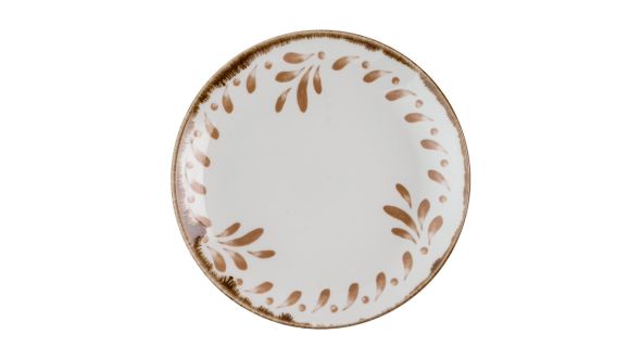 Dudson Harvest Mediterranean Terracotta Coupe Plates 165mm (12 Pack) METEEVP61