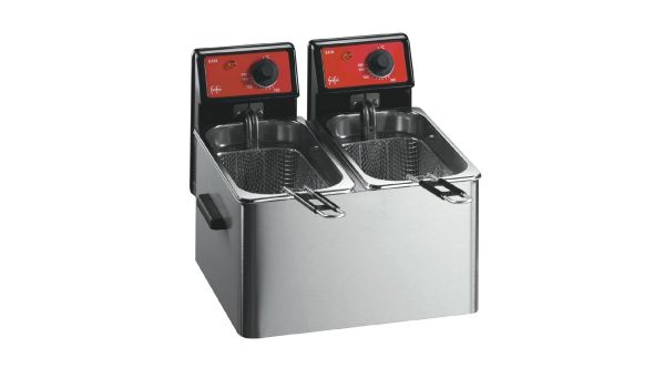 FriFri Electric Countertop Fryer Three Phase Eco 4+4