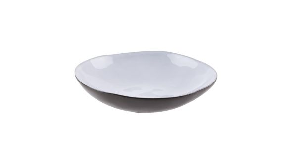 Olympia Raw Recycled Clay Coupe Bowls Charcoal 230mm (6 Pack) 1GOPS01-01822L