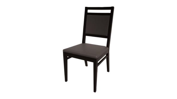 Bolero Bespoke Bolero Bespoke Bia A Side Chair in Anthracite/Charcoal HS424
