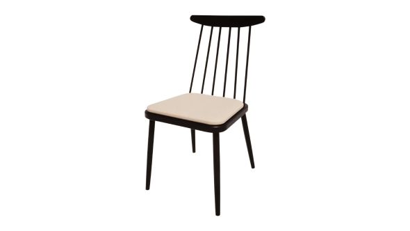 Bolero Bespoke Bolero Bespoke Frank Side Chair Cream/Charcoal HS454