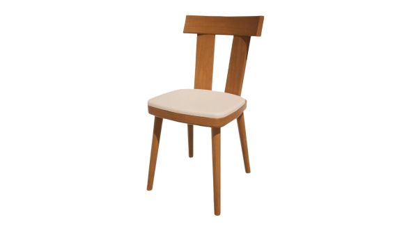 Bolero Bespoke Bolero Bespoke Bamba Side Chair Cream/Oak HS476