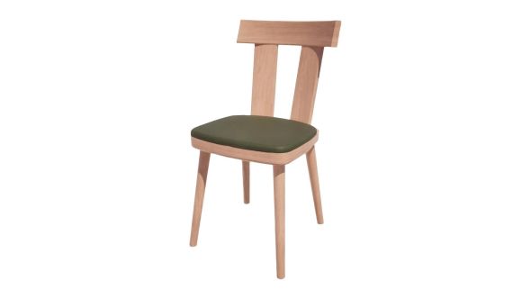 Bolero Bespoke Bolero Bespoke Bamba Side Chair Olive/Beech HS480