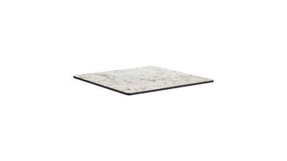 Everyday Extrema Square Carrara Marble Table Top 690x690mm HS650