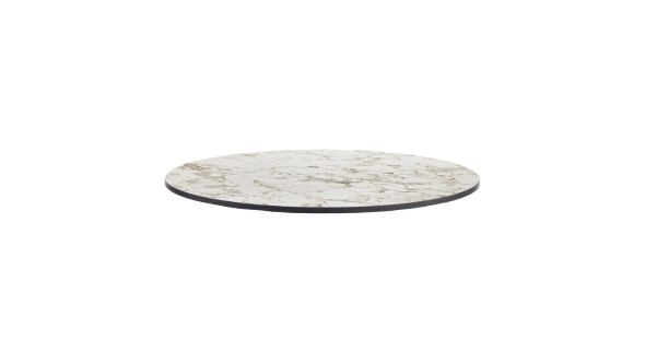 Everyday Extrema Round Carrara Marble Table Top 690mm HS653