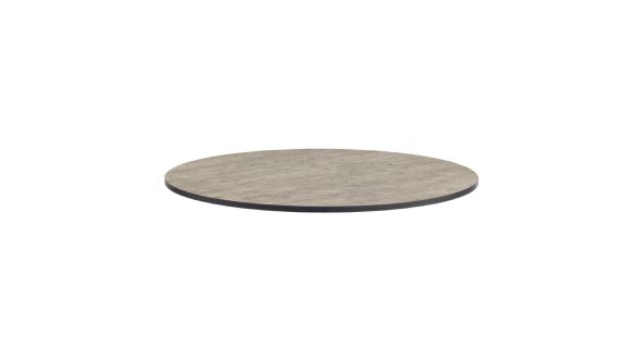 Everyday Extrema Round Cement Textured Table Top 690mm HS659