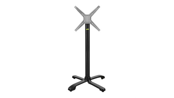 Everyday FLAT Auto Adjust SX26 Bar Height Table Base Black FlipTop HS722