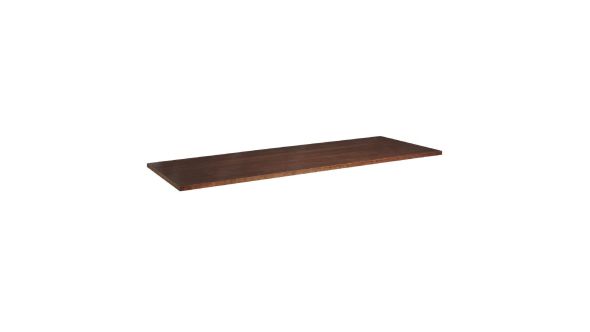 Everyday Solid Ash Dark Walnut Rectangular Table Top 1200x700mm HS770