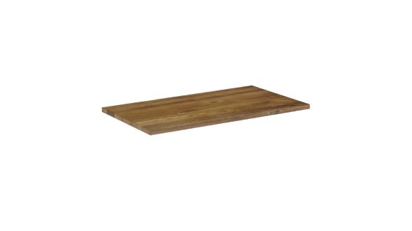 Everyday Solid Oak Natural Rectangular Table Top 1200x700mm HS776