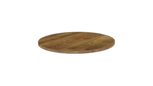 Everyday Solid Oak Natural Round Table Top 600mm HS777
