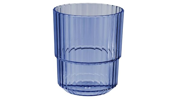 APS Linea Light Blue Drinking Cups 300ml (48 Pack) 10587