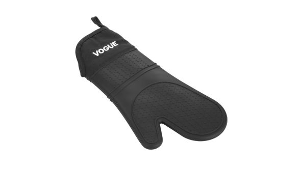 Vogue Silicone Oven Mitt with Sleeve