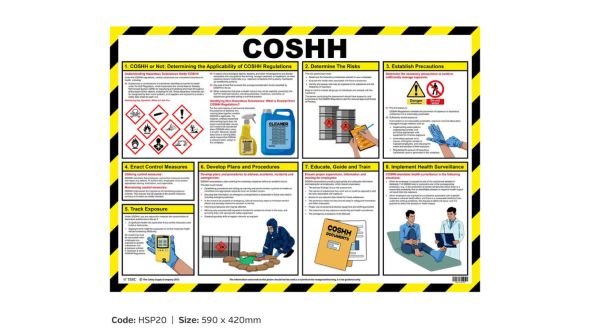 COSHH Poster - HSP20