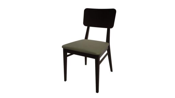 Bolero Bespoke Bolero Bespoke Brenda Side Chair in Olive/Charcoal HT934