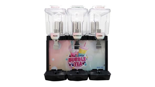 Blue Ice Bubble Tea Dispenser 3x 12Ltr DR12X3