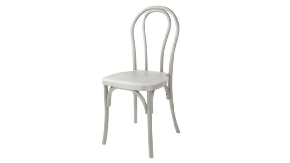 Bolero Bolero Soho Bentwood Style Resin Chairs Limewash (4 Pack) HW288