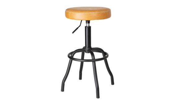 Bolero Bolero Brooklyn PU High Bar Stool - Caramel HW290